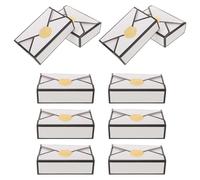HEALEEP Candy Gift Envelope Style Shaped Vintage European Boxes 16pcs Paper Favor Protecting Small Present Packaging Wrapping or Sweets Desktop or Bookshelf