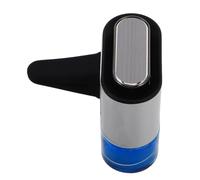 HEALEEP Car Air Freshener Diffuser Sturdy Aluminum Alloy Vent Clip with Lasting Floral Aroma Compact Automotive Perfume Scents for Odor Elimination and Interior Decoration Silver
