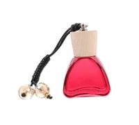 HEALEEP Car Air Freshener Glass Car Perfume Bottle Hanging Fragrance Bottle Auto Scent Vent Accessories