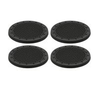 HEALEEP Car Cup Set Cup Holder Mats 4pcs Anti-skid Lightweight Pvc for Secure Drink Placement for Car Interior and Daily Life