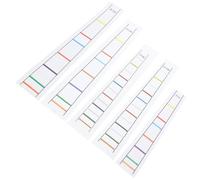 HEALEEP Cello Finger Guide Stickers Combination of Listening and Seeing 5 Sheets for Beginners, Pvc and Paper Fretboard Decals Help Practice Hand Shape, Suitable for Music Teachers