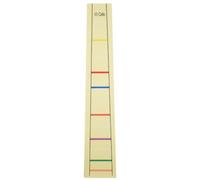 HEALEEP Cello Finger Sticker Practical Fret Fingerboard Label Sticker, Yellow Paper, 1/8 Size Cello, for Beginners