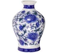 HEALEEP Ceramic Desktop Flower Vase Suitable for Hydroponics Plants and Floral Arrangement, Miniature Flower Vase for Centerpiece or Table Top Decoration