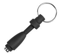 HEALEEP Cigar Hole Punch Keychain Stainless Steel Cigar Puncher Pocket for The Go