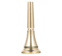 HEALEEP Copper for Professional and Intermediate Players French Horn Mouthpiece Replacement with Loud Sound and Smooth Tone, Easy to Clean Brass Instrument Accessory