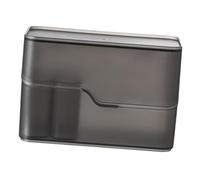 HEALEEP Cosmetic Storage Box 16.4X11X9Cm Plastic Desktop Organizer for Cosmetics Lipstick Skincare Items Simple Creative Design