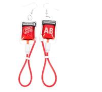 HEALEEP Creative Halloween Vampire Earrings Cute Decorative Studs Party Favor Charm for Women Comfortable Skin-friendly Jewelry for Costume and Daily Wear