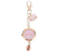 HEALEEP Cute Hanging Nurse Watch with Key Ring Clasp Pocket Fob Watch for Medical Staff and Students with Backup Battery Practical Design