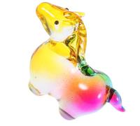 HEALEEP Decor for Horse Lovers Realistic Crystal Ornament Luminous Display for Living Room Office for Collectors