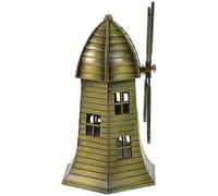 HEALEEP Desktop Windmill Model Metal Ornament in Alloy, Lightweight and Retro Artistic Style, for Home Decoration and Creating A Warm Romantic Atmosphere