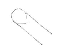 HEALEEP Diamond Rhinestone Headband for Women Sparkly Tassel Hair Accessories Rhinestone Hair Chain for Festival Bridal Occasion