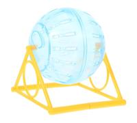 HEALEEP Dwarf Hamster Running Ball for Exercise, Smooth Edges Plastic Small Animal with 12cm round Design, Suitable for Mice and Other Small Pets to Stay Active Random Color