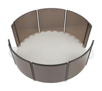 HEALEEP Effort-Saving Cake Cutting Tool and Portion Marker for Uniform Slicing of Cake and Cheese, Made of Sturdy Abs Material, for Home Use and Wedding Celebrations
