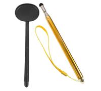 HEALEEP Eye Occluder Hand Pointer Test Eye Occluder Pointer for Ophthalmologists Iron and Plastic Portable Lightweight and Test