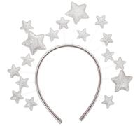 HEALEEP Festival Star Hairband: Sparkly Party Dance Performance Headband - Glitter Fashion Hair Accessory For Christmas Bridal Shower Birthday Holiday Event