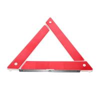 HEALEEP Foldable Car Emergency Triangle Reflective Road Safety Sign Small Portable Warning Triangle for Vehicle Breakdown and Roadside Use