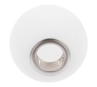 HEALEEP Frosted White Glass Lampshade G9 Spherical Globe Minimalist Modern Stylish Design Soft Light Versatile Use Replacement Lamp Shades for Home Decor Ceiling Lamp