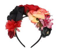 HEALEEP Halloween Rose Flower Hair Band Headdress Lightweight Floral Accessory for Parties Festivals Halloween Celebrations Versatile Durable Design for Easy Wear and Storage