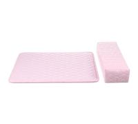 HEALEEP Hand Rest Cushion Suitable for and from Nail Polish Cosmetics Workbench for 2pcs Pu Leather Waterproof Surface Protecting Nail Art Makeup Table