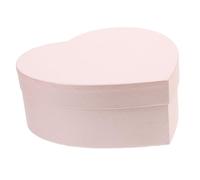 HEALEEP Heart Shaped Wrapping Box Sturdy Empty Paper Box for Valentine's Day Jewelry Party Favors Presentation for Guests and Loved Ones
