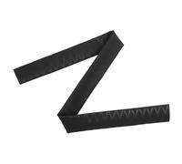HEALEEP Heat Shrink Silicone Sleeve for Drumsticks and Handles, Wear-resistant Rod Sleeves Comfortable Grip, Portable Black Insulating Wrap for Daily Use
