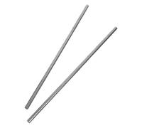 HEALEEP Heat Transfer Iron Rods 2Pcs Metal Sticks for Science Education Physics Experiment Materials