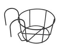 HEALEEP Heavy Duty Iron Rabbit Hay Feeder with Hooks Flowerpot-style Metal Cage Hanging Hay Rack for Guinea Pigs and Bunnies and Organised in Small Animal Cages