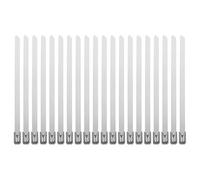 HEALEEP Heavy Duty Stainless Steel Cable Ties 100Pcs 4.6X100Mm Metal Zip Ties Self-Locking for Industrial Equipment and Home Electrical Projects