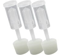 HEALEEP Homemade Wine One-Way Fermentation Airlocks with Silicone Plugs Plastic Valve Accessories for Preserve Wine and Sauerkraut, Keep Air Out Slow Oxidation
