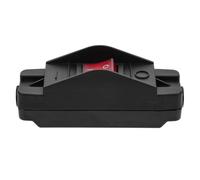 HEALEEP Inline Waterproof Rocker Switch 16A High Current On/Off Electrical Lamp Replacement with Flame-Retardant IP65 Housing for Inline Cord and Christmas Tree Light Repair Kit