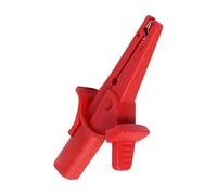 HEALEEP Insulated Red Alligator Clip Multimeter Probe with 4mm Banana Plug for Battery Testing Electrical Accessories Power Supply Leads Circuit Tester Clamp