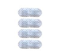 HEALEEP Lavender Steam Eye Mask for Fatigue Relief and Stress-free Sleep 4pcs Cloth Material Heated Eyeshade Suitable to Relax Anytime while Travelling