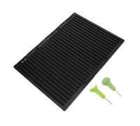 HEALEEP Lines Squares with Braille Stylus Durable Learning Tool for Schools Libraries Personal Use Enhanced Tactile Sensitivity and Stability