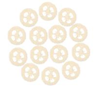 HEALEEP Loofah Chew and Reducing Destructive Behaviour for Oral Care 20pcs Creative Shape Teeth Grinding in Beige, Made from Natural Loofah Material for Hamsters and Small Pets