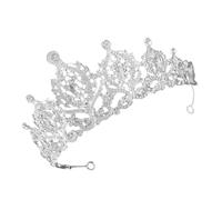 HEALEEP Luxury Tiara Rhinestones Wedding Tiara Birthday Crown Bachelorette Party Accessory