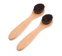 HEALEEP Manual Facial Face Cleaning Brush 2pcs Soft Bristle Supple Face Washing Tool for Sensitive Skin Baby Bath Cleaning