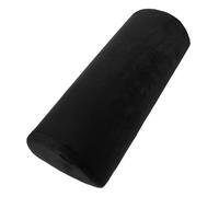 HEALEEP Memory Foam Half Round Bolster Pillow for Legs Portable Household Knee Cushion Lumbar Waist Pillow for Office Travel Car and Home Use Removable Cover