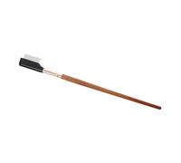 HEALEEP Metal Eyelash Separator Tool with Wooden Handle Eyebrow Grooming Comb Makeup Applicator Durable Metal Teeth for Lash Brushing False Lash Separation Tool for Women