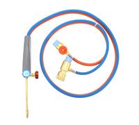 HEALEEP Mini Oxygen Soldering Kit with 2m Hose, American Propane Cutting Torch for Precision Welding and Soldering, Compact Gas Torch Tool for Plumbing and DIY Repairs