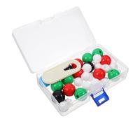 HEALEEP Molecular Structure Kit 28 Atom Balls 20 Chemical Bonds Chemistry Model Set for Science Education for Chemistry Courses and Molecular Modeling