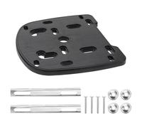 HEALEEP Motorcycle Luggage Carrier Bottom Plate with Robust Base Plate and Washer Screw Set for Stable Rear Trunk Mounting on Motorcycles