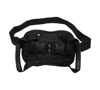HEALEEP Motorcycle Rear Seat Breathable Oxford Cloth and Mesh Material Passenger Safety Belt with Adjustable Grab Handle Built-in Pp Board for Comfortable and Secure Ride on Tricycle