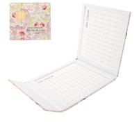 HEALEEP Nail Color Sample Book Nail Color Display Book 9.43x8.65x0.39in Use Simple Creative Style for Professionals