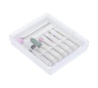 HEALEEP Nail Sanding Bits Nail Art Tools Tungsten Steel Emery Ceramic Material Protecting Skin Professional Manicurist Men Use