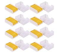 HEALEEP Natural Rosin Low Dust Bow Accessory Articulation 8 Pcs for Violin and Stringed Instruments for Portable Pack for Beginners and Practitioners