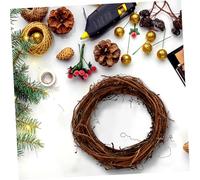 HEALEEP Natural Twig Vine Garland Hand-woven Rattan Vine Wreath for Christmas DIY Crafts Hanging Decor for Seasonal Greenery Floral Accessories Home and Party Decorations