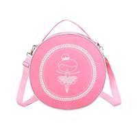 HEALEEP Pink Oxford Cloth Dance Backpack Crossbody Bag Fashionable Shoulder Bag for Birthday Party and Celebration Occasion