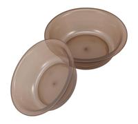 HEALEEP Plastic Washing Basin 2Pcs Multi-Use Wash Tub for Kitchen Laundry Foot Soaking and Personal Care