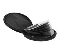 HEALEEP Portable CD Bag with Zippered Closure for Auto and Travel Oxford Cloth Material Reliable Protection Holds 20pcs Music Cds and Movie DVDs Compact and Sturdy