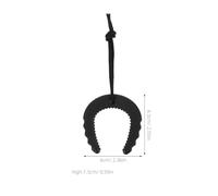 HEALEEP Portable Emergency Door Stopper C-Shaped Wedge for Safety and Security Multifunctional Door Clamp Preventing Finger Injuries Easy to Use for Hotels Apartments Law Enforcement and